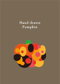 Hand-drawn pumpkin @Halloween2019