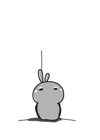 rabbit staring - 140 - nook