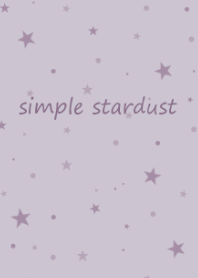simple stardust *lavender beige