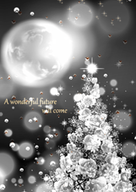 Christmas tree with rising money luck.13