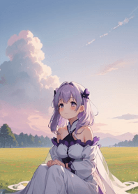 Cloud and girl   D40b13