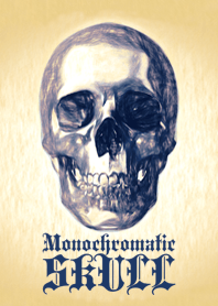 Monochromatic skull <beige>