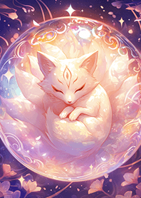 Crystal Ball Nine-Tailed Fox King