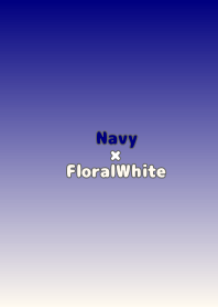 Navy×FloralWhite.TKC