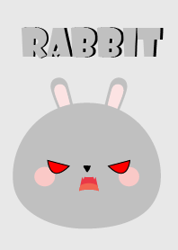 Love Simple Gray Rabbit Theme