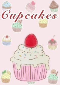 A variety of cupcakes English ver.