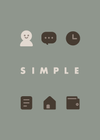 Khaki Beige - Simple Icon