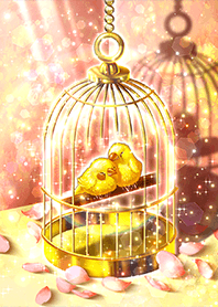 Lovebirds and Golden Birdcages