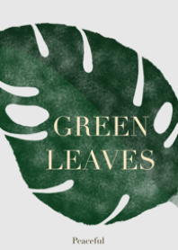Green leaves ;Fresh