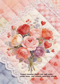 Romantic Valentine Florals Clipart