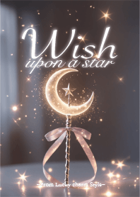 Wish - Magical Crescent Moon Stick - 13