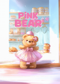 cute bear and fluffy dress