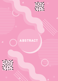 Abstract ROGUE PINK