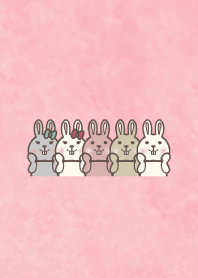 Theme of costume of the rabbits-red-.