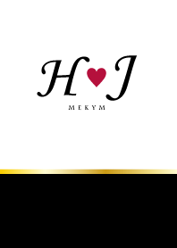 LOVE INITIAL - H&J 3