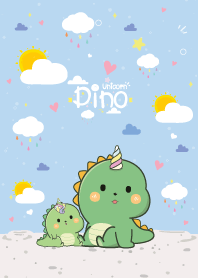 ไดโน ยูนิคอร์น ก้อนเมฆน่ารัก คาวาอี้