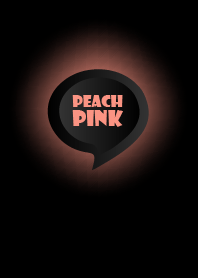 Peach Pink Button In Black V.4