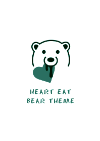 HEART EAT BEAR THEME 156