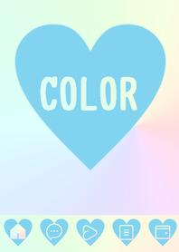 blue color rainbow  F18