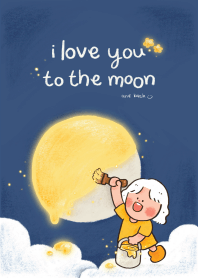 แนนเป็ด : I love you to the moon