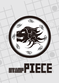 ekstamp piece- 獅子 主題 NO.8