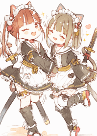 A catgirl maid can do everything 25