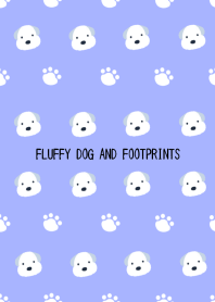 FLUFFY DOG AND FOOTPRINTS/FUJIMURASAKI
