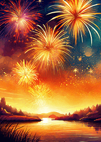 Beautiful Fireworks Theme#699