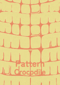 Pattern Crocodile straw