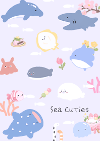 Lavender Fish Waiting for Spring