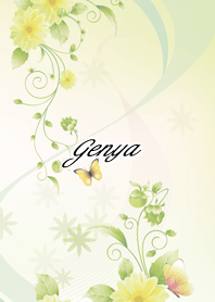 Genya Butterflies & flowers