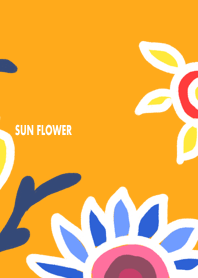 Sun and flower