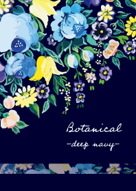 Mature Botanical -navy- (F)