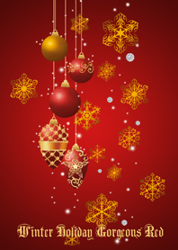 Winter Holiday Gorgeous Red