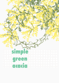 simple green acacia