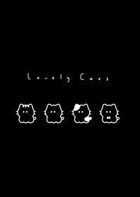 แมวน้อย / black white