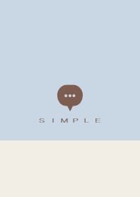 SIMPLE(beige blue)V.1446b