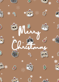 neko christmas2 - caramel