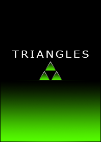 TRIANGLES LIME LIGHT Pet