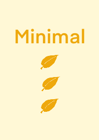 Autumn leaves fluttering : Minimal