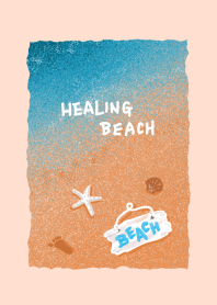 ゆったり過ごす癒しの浜辺