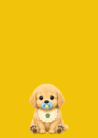 Baby Golden Retriever yellow