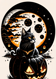 halloween cat Fee1B0
