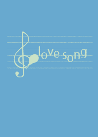 lovesong score Chalk blue