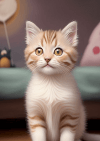 Q version cute cat 0d990F