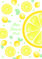 Pair Lemon Fresh Left Line 테마 Line Store Pair Lemon Fresh Left Line 테마 Line Store