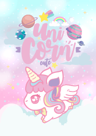 Unicorn Cute Galaxy Sweet