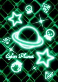 Cyber Planet -Neon green-