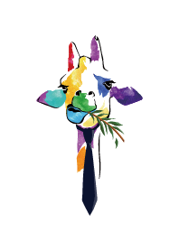 painted Giraffe