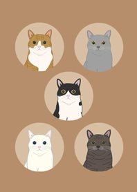 喵！喵！(奶茶色)